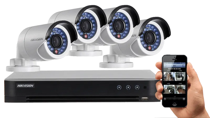 CCTV security system equipment